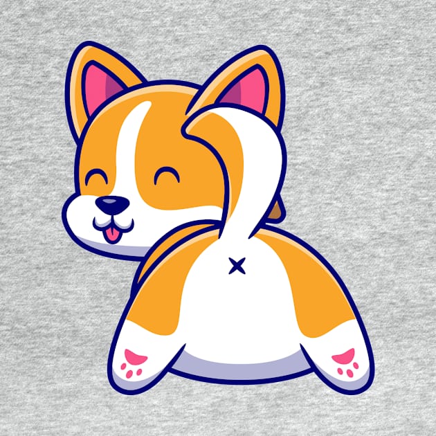 Cute Dog Corgi Butt by Catalyst Labs